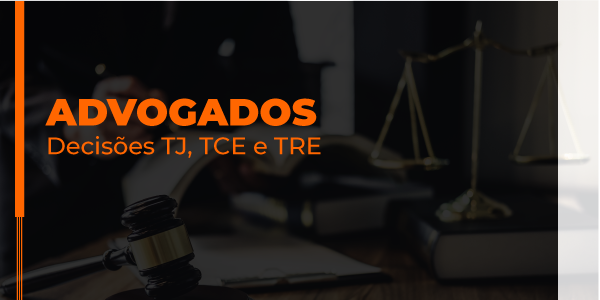 Banner do curso Advogados  Decisões TJ, TCE e TRE
